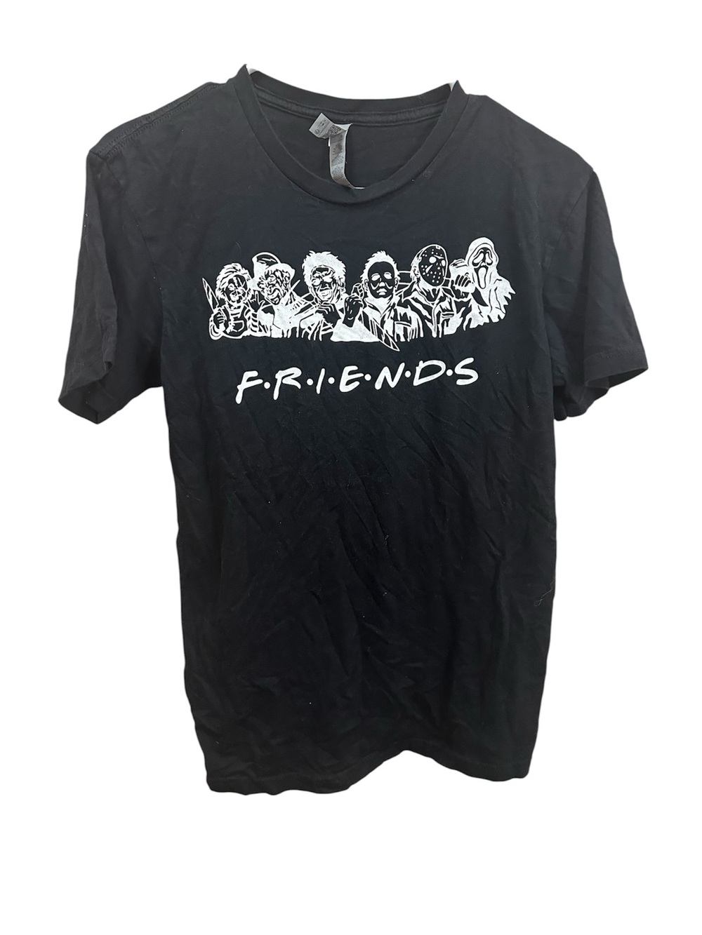 Next Level Apparel Friends Horror Characters Tee Small